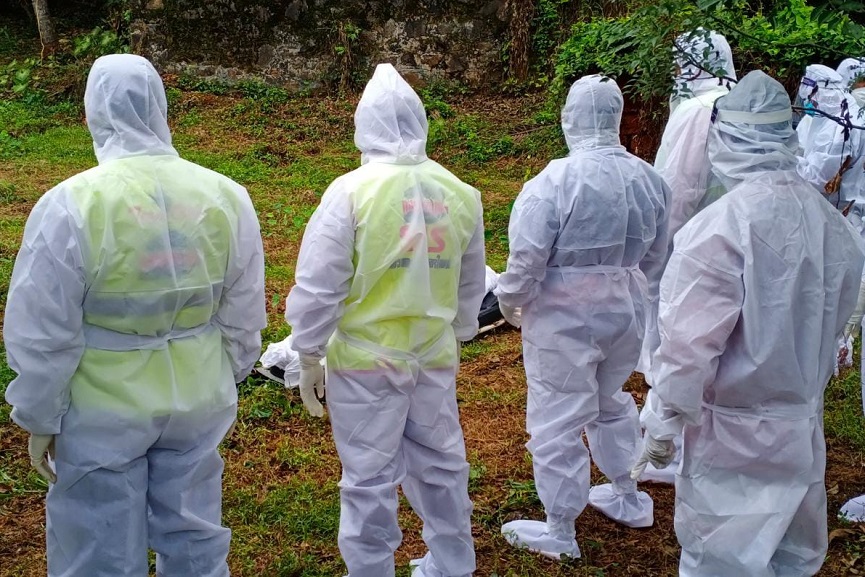 Islamic funeral Prayer in Covid season_Kerala