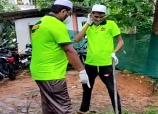 പെരുന്നാൾ ദിനത്തിലും എസ്വൈഎസ് കർമരംഗത്ത്; കൊപ്പം പോലീസ് സ്റ്റേഷൻ ശുചീകരിച്ചു SYS in action on Eid day; Koppam police cleaned the station