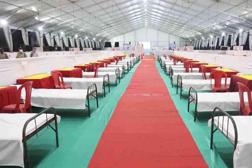 quarentine center in bhopal