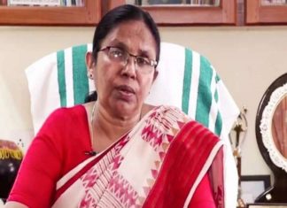 kk shailaja teacher