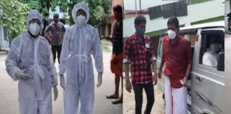 เดฌเตเดงเดฐเดนเดฟเดคเดจเดพเดฏเต เดฌเดฟเดเตเดชเดฟ เดชเตเดฐเดตเตผเดคเตเดคเดเตป; เดเดถเตเดชเดคเตเดฐเดฟเดฏเดฟเตฝ เดเดคเตเดคเดฟเดเตเดเต เดกเดฟเดตเตเดเดซเตเด เดชเตเดฐเดตเดฐเตโเดคเตเดคเดเดฐเตโ dyfi-workers-take-bjp-man-to-hospital