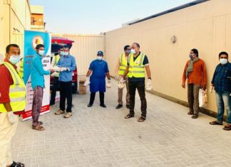 കോഴിക്കോട് ജില്ലാ പ്രവാസി ഫോറത്തിന്റെ ലേബർ ക്യാമ്പുകളിലെ ഇഫ്താർ കിറ്റ് വിതരണം തുടരുന്നു kpf-bahrain