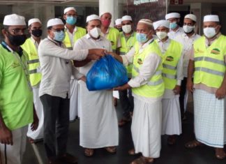 Hand of mercy; SYS distributed food kits