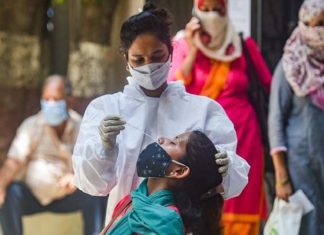 കോവിഡ് വ്യാപനം; രാജ്യത്തെ 24 സംസ്ഥാനങ്ങളിൽ ടിപിആർ 15 ശതമാനത്തിൽ കൂടുതല്