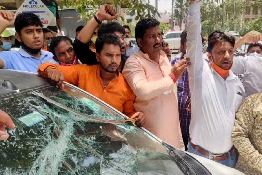 farmers-bjp-clash farmers-bjp-clash