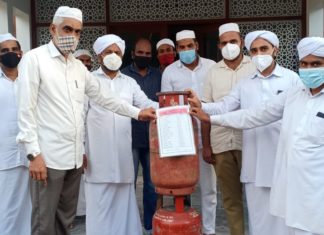SYS tookover the LPG requirement for three years of the 'Santhwana Sadhanam'