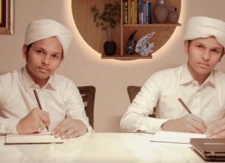 Ma'din students, twin brothers, Naseem and Nisam are notable in poetry
