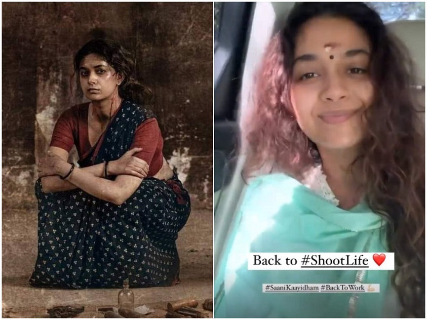 Saani Kaayidham shooting