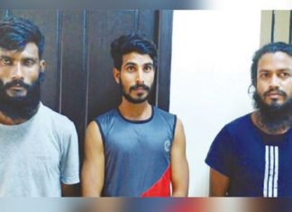 ലഹരിമരുന്നും ആയുധങ്ങളുമായി യുവാക്കള് പിടിയില് drugs and weapon seized_Mananthavadi