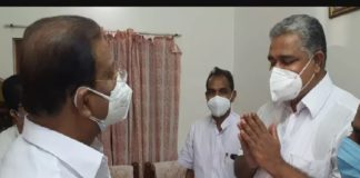 കെ സുധാകരന് പിതാവിന്റെ സ്ഥാനം; ഫ്രാൻസിസിന്റെ മകൻ