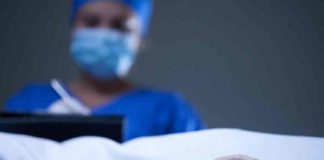 The body of a young woman floating in the sea in Vizhinjam