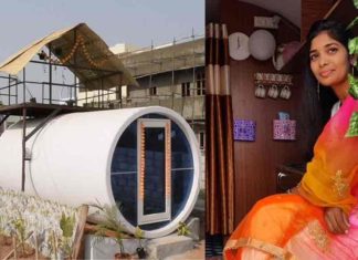 മലിനജലം ഒഴുക്കാൻ മാത്രമല്ല, വീട് ഒരുക്കാനും ഈ പൈപ്പ് മതി; വ്യത്യസ്ത ആശയവുമായി യുവതി This pipe is enough not only to drain the sewage, but also to prepare the house; Young woman with a different idea