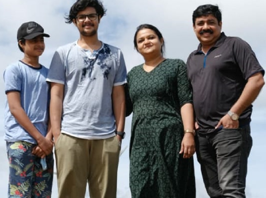 Malayalam Actor Aryan with Family _ Mission C Movie