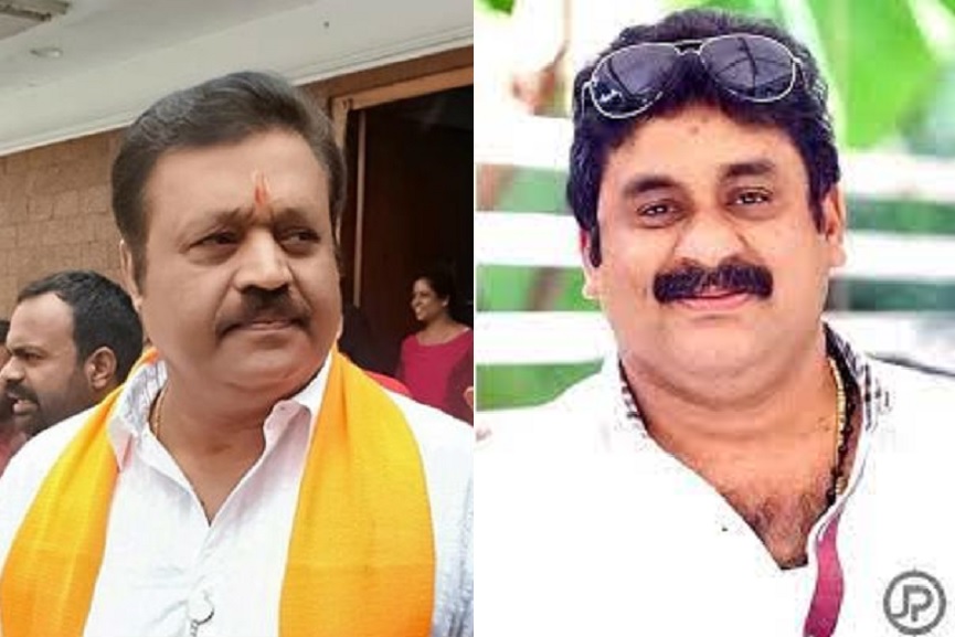 NM Badusha and Suresh Gopi _ Thakkam Movie