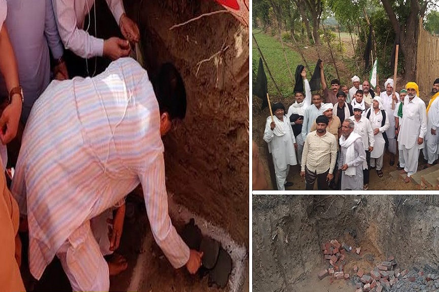 bjp_farmers clash bjp_farmers clash