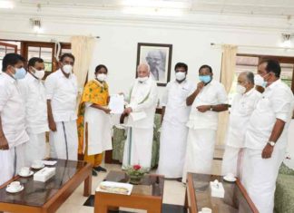 ആലത്തൂരിലെ സിപിഎം ഭീഷണി; രമ്യാ ഹരിദാസ് ഗവര്ണര്ക്ക് പരാതി നല്കി CPM threat in Alathur; Ramya Haridas has lodged a complaint with the Governor