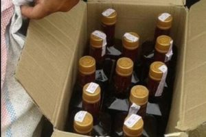 liquor seized