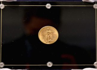 ഇരട്ട കഴുകൻമാർ, വെറും 20 ഡോളർ മൂല്യം; നാണയം ലേലത്തിൽ വിറ്റത് 138 കോടി രൂപയ്ക്ക് double-eagled