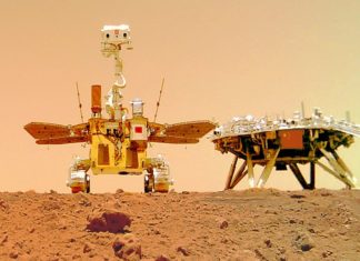 ‘ഴുറാങ്’ റോവർ പകർത്തിയ ചൊവ്വയുടെ അപൂർവ ചിത്രങ്ങൾ പുറത്തുവിട്ട് ചൈന zhurang-rover