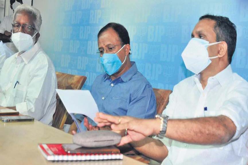 BJP leaders to visit Muttil BJP leaders to visit Muttil