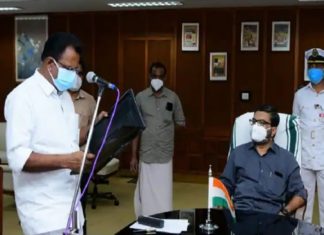 എം വിന്സെന്റ് എംഎല്എയായി സത്യപ്രതിജ്ഞ ചെയ്തു m vincent