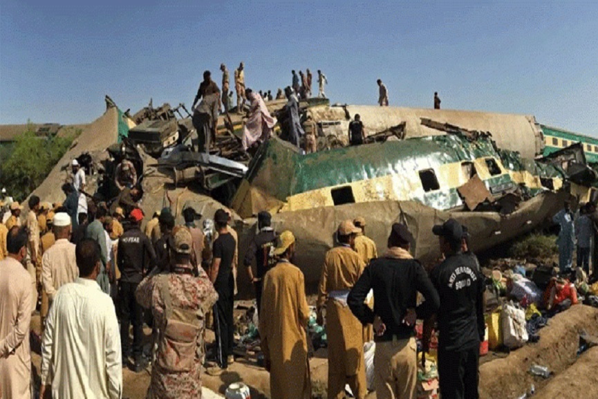 Pakisthan-train Accident Pakisthan-train Accident