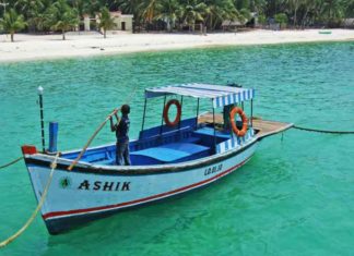 Government officials to monitor boats; Islanders say they want to intimidate protesters
