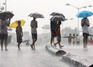 Monsoon season in Kerala