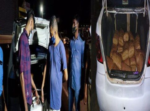 വേലന്താവളത്ത് കഞ്ചാവ് പിടികൂടി; രണ്ടു പേര് അറസ്റ്റില് Cannabis seized-palakkad-arrest