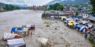 rainfall in northern India