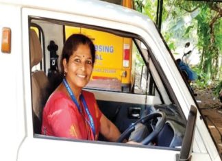 9 വര്ഷമായി പാലിയേറ്റീവ് ആംബുലന്സ് ഡ്രൈവർ; കോവിഡ് കാലത്ത് ഊർജമായി മറിയാമ്മ mariyamma-kozhikode