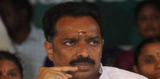 former Tamil Nadu minister MR Vijayabhaskar