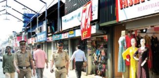 Permission for street vendors on sm street