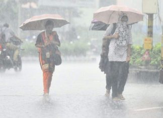 Heavy rain in Kerala