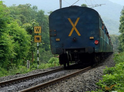 Telephone Post Found on Railway Track in Kundara