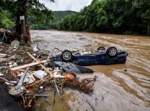 Heavy Rain In Germany