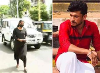 Arjun-Ayanki,-Wife-Amala