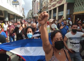 cuba protest