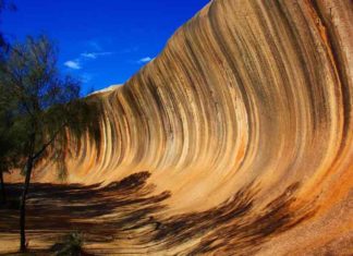 ‘നിശ്ചലമായ തിരമാല’; പ്രകൃതി ഒരുക്കിയ വിസ്മയ കാഴ്ചയായി വേവ് റോക്ക് Kauthuka Vartha