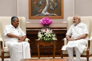 pinarayi vijayan visit narendra modi