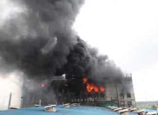 Fire At Bangladesh Factory