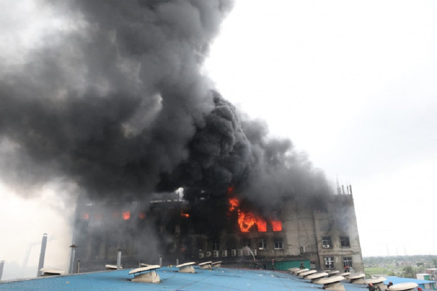 Fire At Bangladesh Factory Fire At Bangladesh Factory