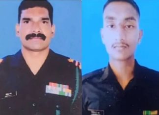 കശ്മീരിൽ ഏറ്റുമുട്ടൽ; മലയാളി ഉൾപ്പടെ രണ്ട് സൈനികർക്ക് വീരമൃത്യു Subedar Sreejith M & Sepoy Maruprolu J Reddy