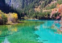 jiuzhaigou river-china