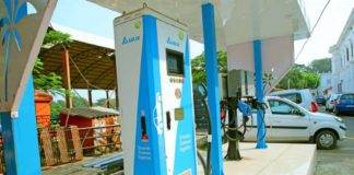 Electric Vehicle Charging Station