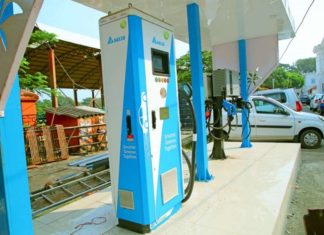 Electric Vehicle Charging Station