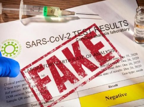 വ്യാജ കോവിഡ് നെഗറ്റീവ് സർട്ടിഫിക്കറ്റ് നിർമാണം; ട്രാവൽസ് ഉടമയ്ക്കെതിരെ കേസ്