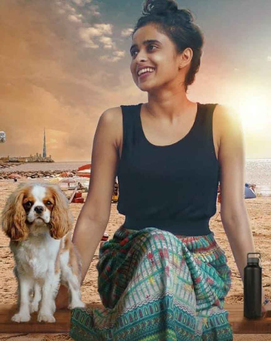 Annu Antony in 'Maid in Caravan' 