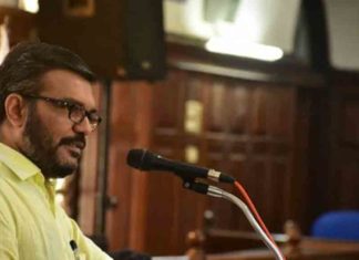Complaint against MB Rajesh
