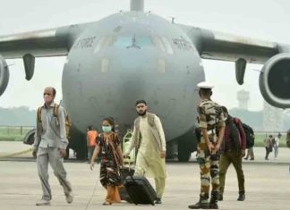 Indians returned from Afghanistan